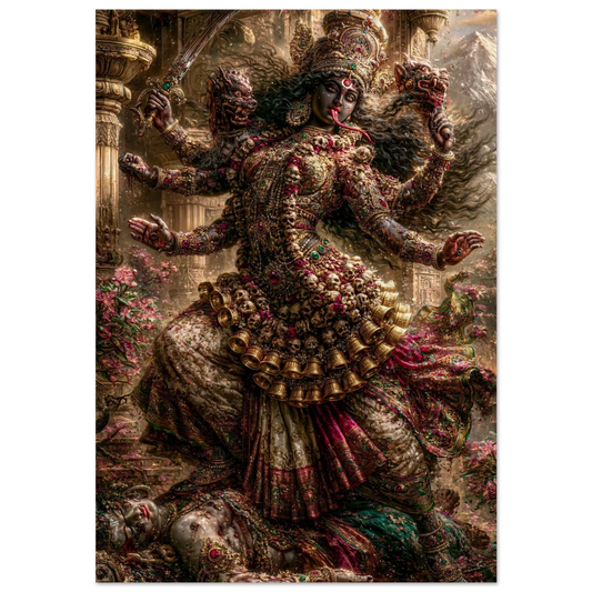 Kali — She Steps on Shiva and the Dance Ends