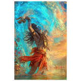 Shiva शिव | Catching the Ganga | Aluminium Print