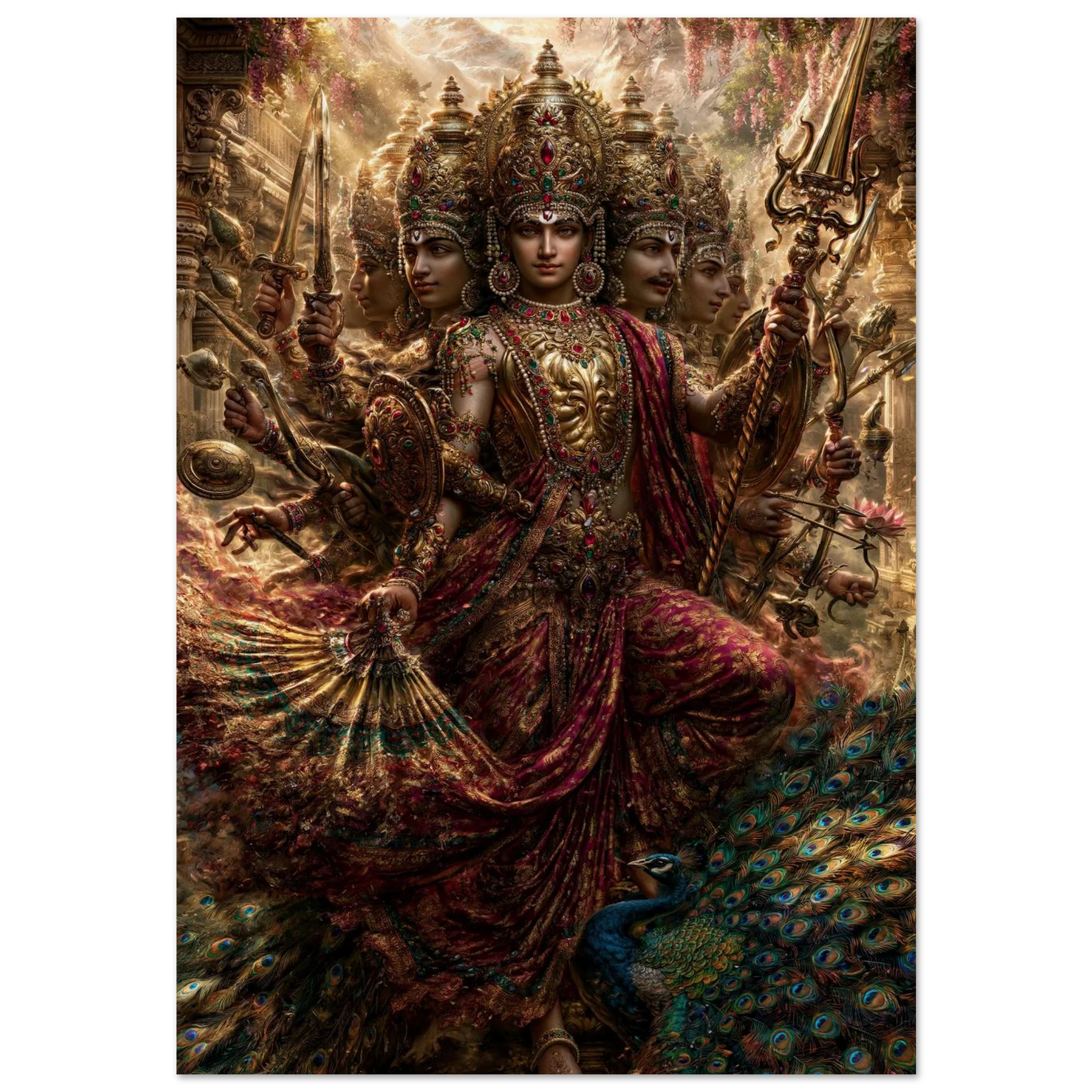 Kartikeya — The Six-Faced General