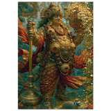 Kubera कुबेर | The Hand That Pours Gold | Museum Poster