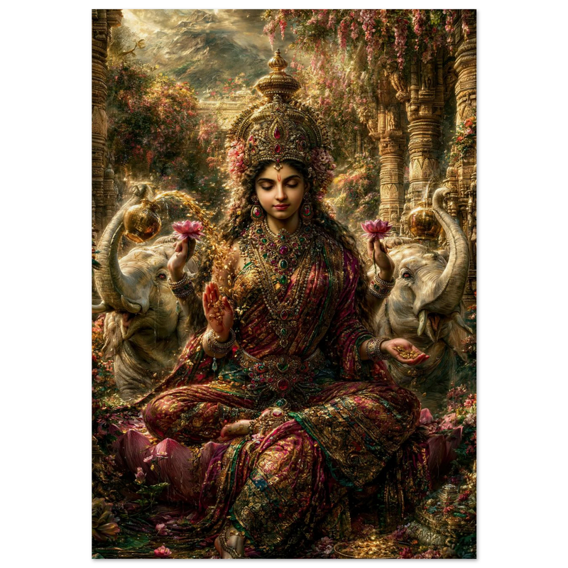 Lakshmi — Bathed by the Elephants