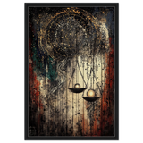 Yama यम | The Noose — Pasha of Dharma | Framed Canvas