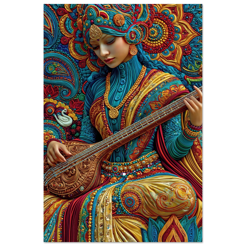 Saraswati — Woven in Wisdom