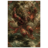 Hanuman हनुमान | The Leap to Lanka | Museum Poster