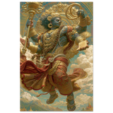 Yama यम | The Ledger of Days | Aluminium Print