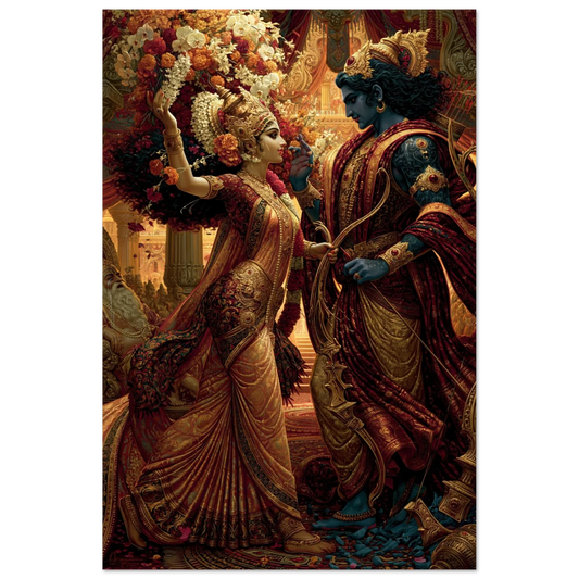 Sri Ram — Rama and Sita — Two Halves of Dharma