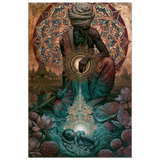 Sri Ram श्री राम | The Stillness Before the Bow | Aluminium Print
