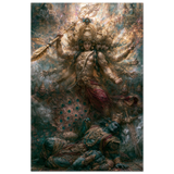 Kartikeya कार्तिकेय | The Demon Tarakasura Slain | Aluminium Print