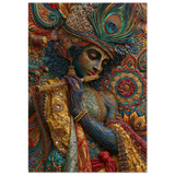 Krishna कृष्ण | The Beloved's Face | Museum Poster