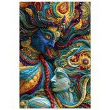 Shiva शिव | Never Whole Alone | Aluminium Print