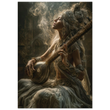 Saraswati सरस्वती | Lost in the Raga | Museum Poster