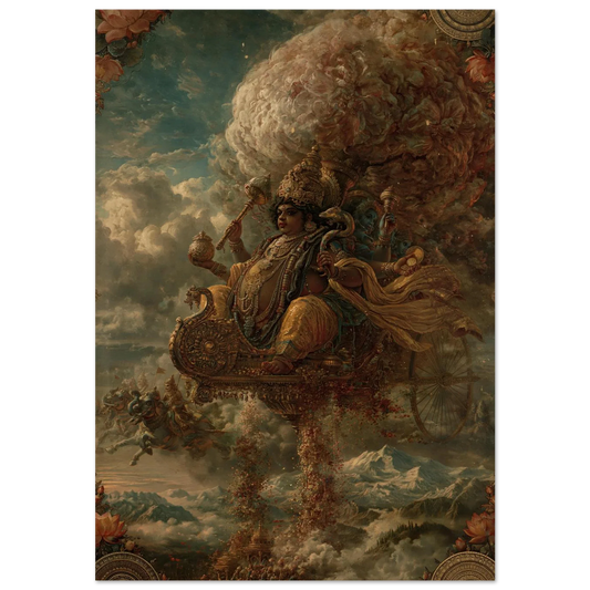 Kubera — The Cloud Chariot Over the Mountains