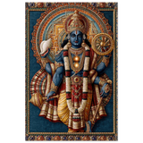 Vishnu विष्णु | Conch and Discus | Aluminium Print
