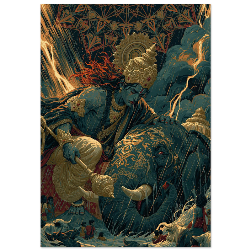 Indra — The King and Airavata