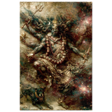 Nataraja नटराज | Bhairava — Lord of Time and the Faithful Dog | Digital Print Download