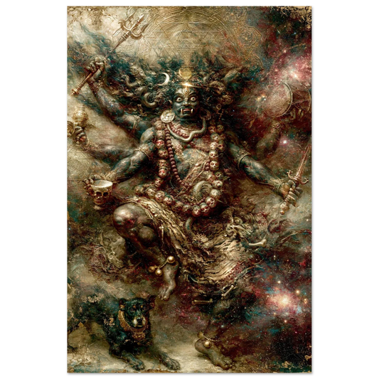 Nataraja — Bhairava — Lord of Time and the Faithful Dog