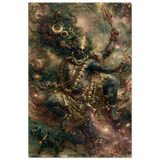Nataraja नटराज | Bhairava — The Dance That Burns Illusion | Aluminium Print