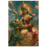 Lakshmi लक्ष्मी | The Pouring of Plenty | Aluminium Print