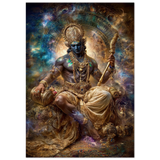Yama यम | The Threshold Where Names Are Read | Museum Poster