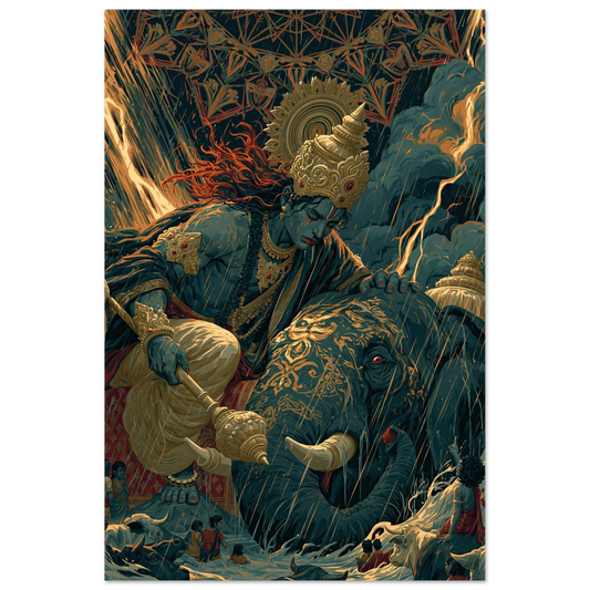 Indra — The King and Airavata