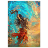 Shiva शिव | Catching the Ganga | Digital Print Download