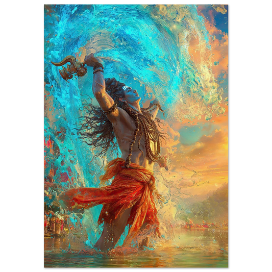 Shiva — Catching the Ganga