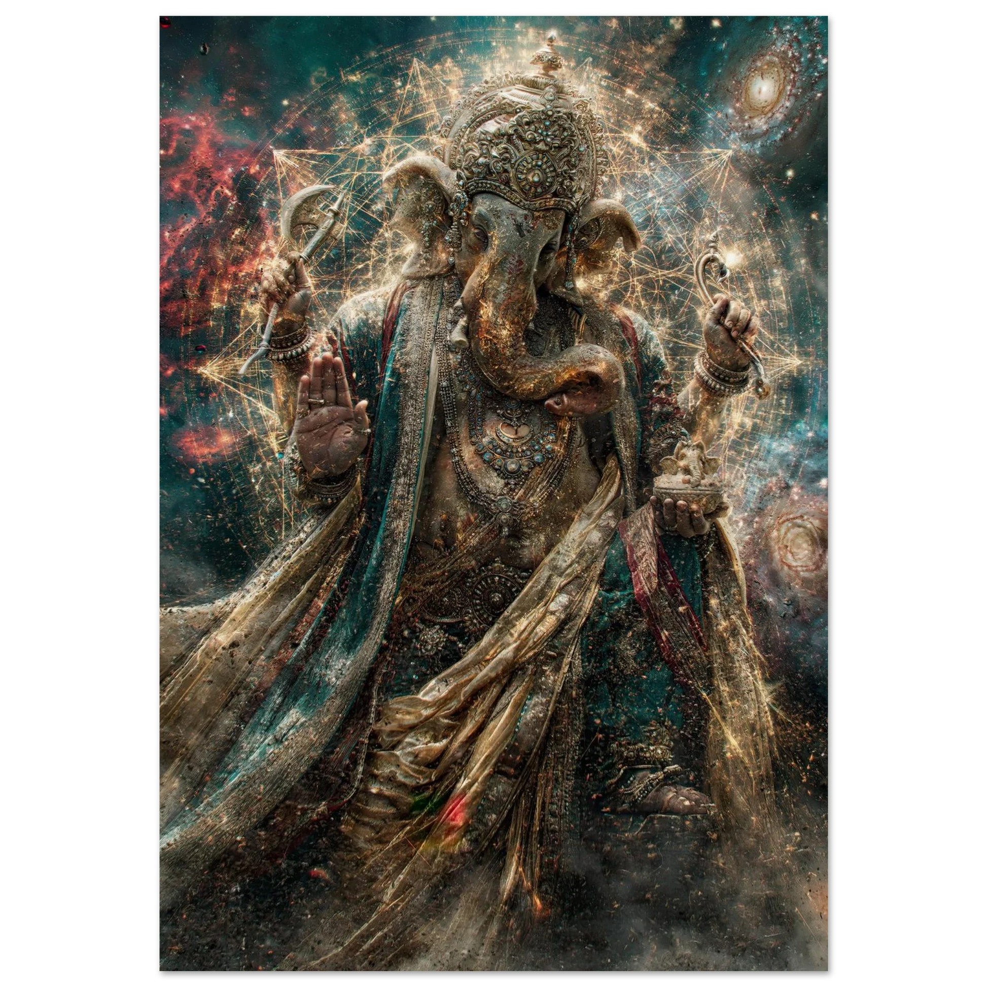 Ganesha — Stillness Among the Stars
