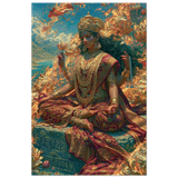 Parvati पार्वती | Tapasya on the Mountain | Aluminium Print