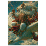 Brahma ब्रह्मा | The Sky-Born Creator | Aluminium Print