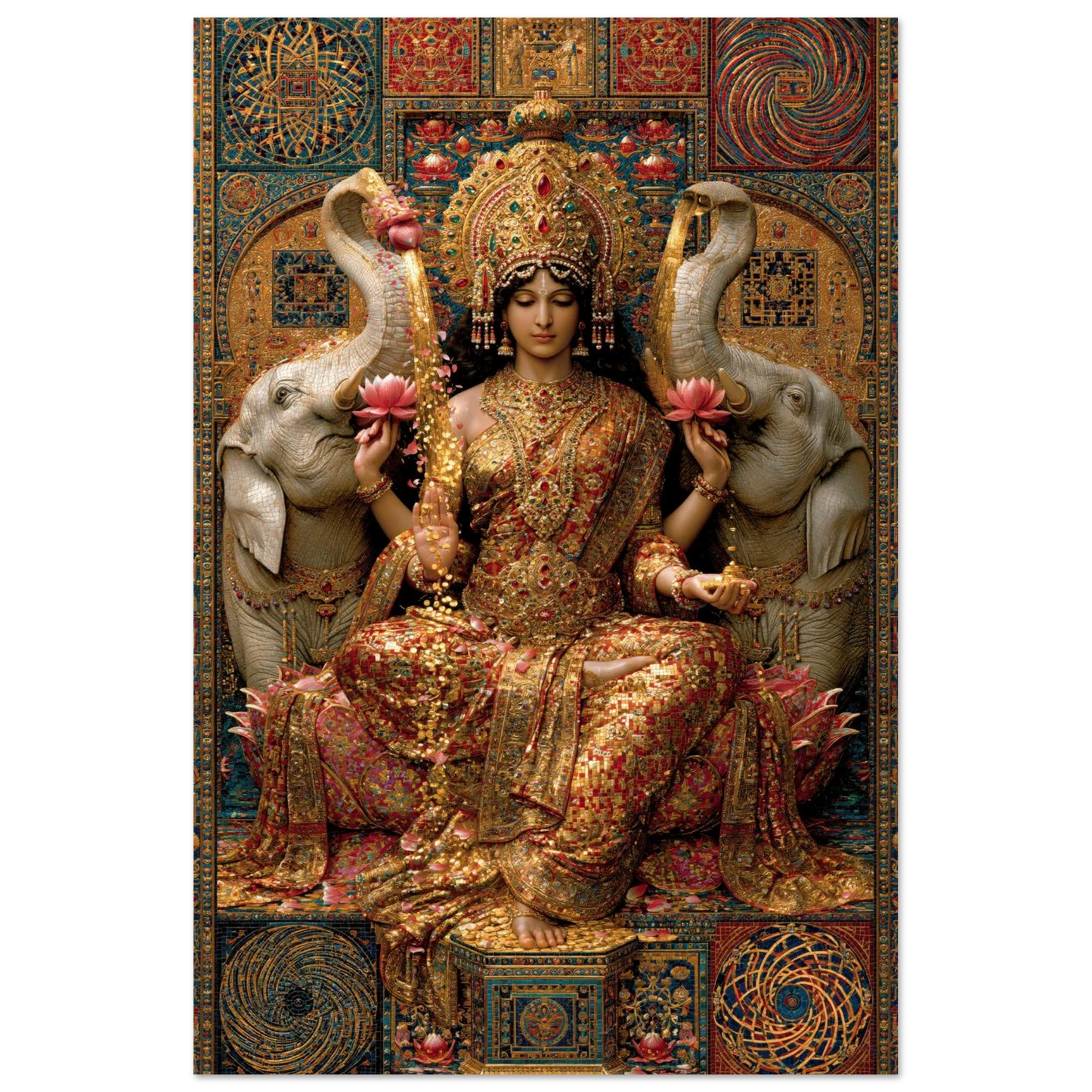 Lakshmi — Enthroned in Abundance