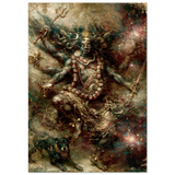 Nataraja नटराज | Bhairava — Lord of Time and the Faithful Dog | Museum Poster