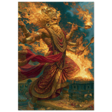 Agni अग्नि | The Mouth of the Gods | Museum Poster