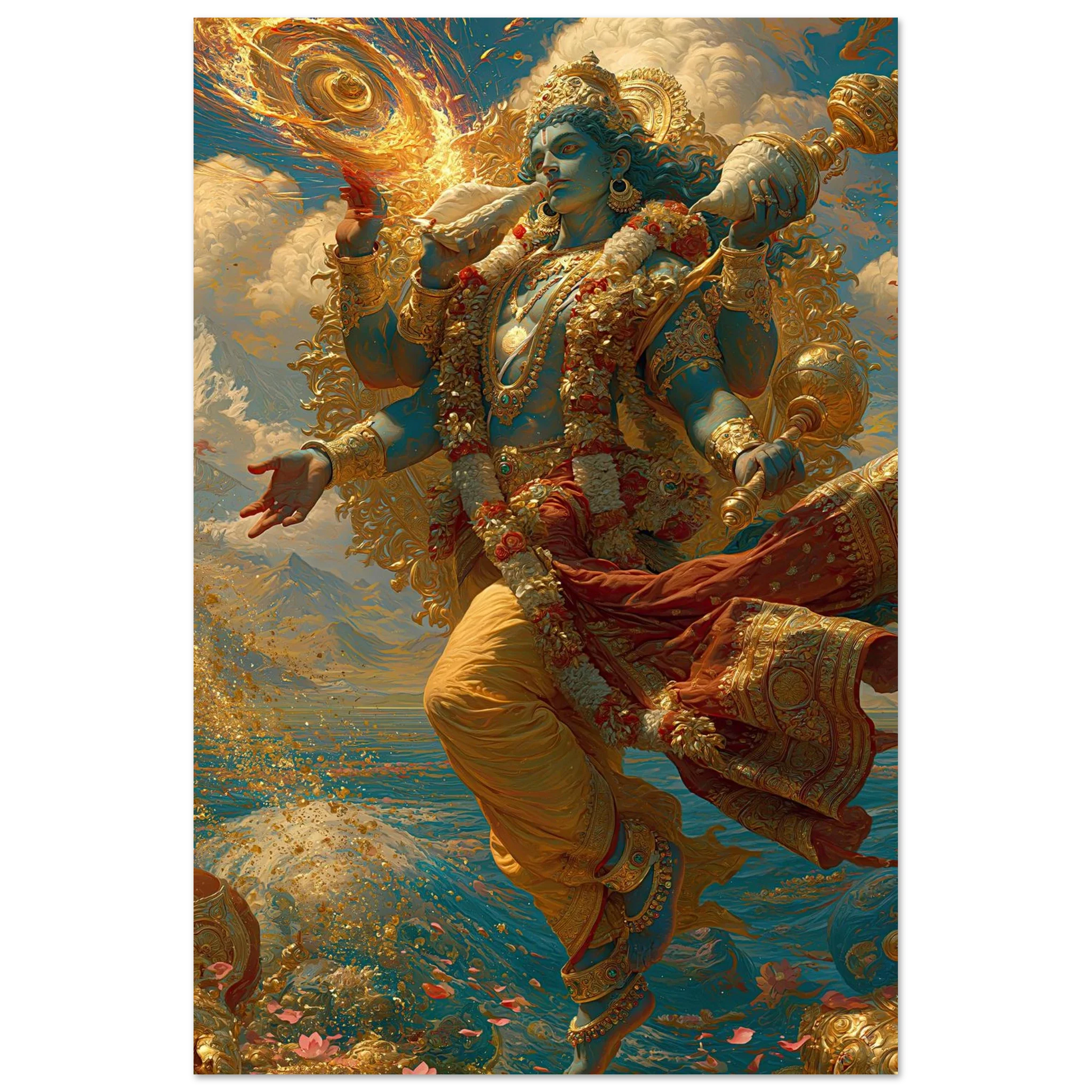Vishnu — The Preserver in Motion