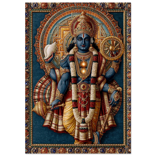 Vishnu — Conch and Discus