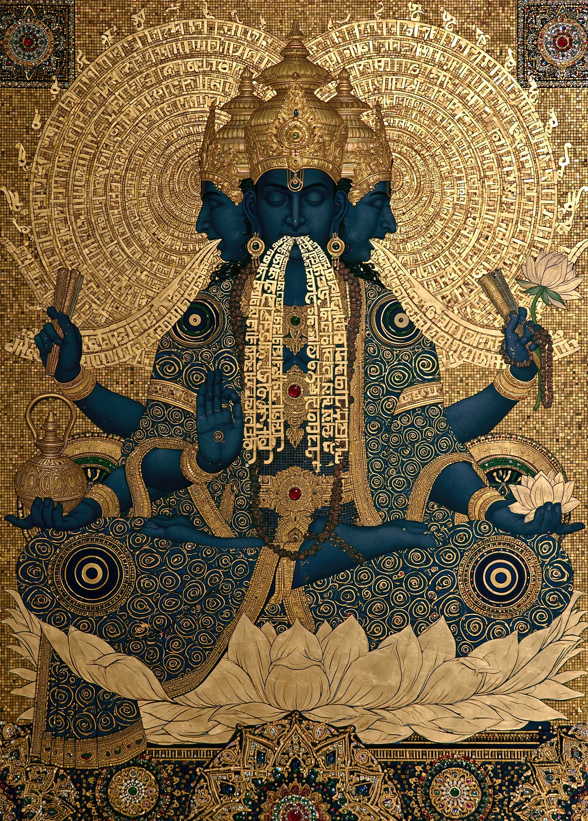 Brahma ब्रह्मा | The Blueprint of Creation | Digital Print Download
