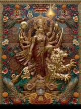 Durga दुर्गा | Born of the Light of All the Gods | Digital Print Download