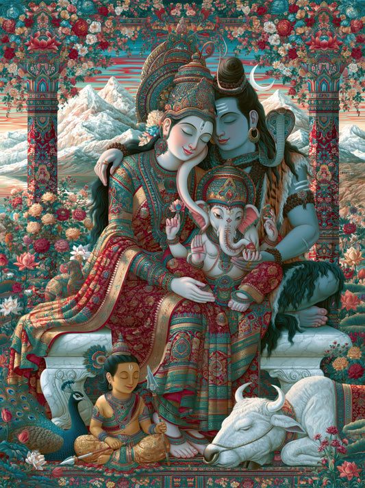 Durga दुर्गा | The Warrior Who Is Also the Wife | Digital Print Download