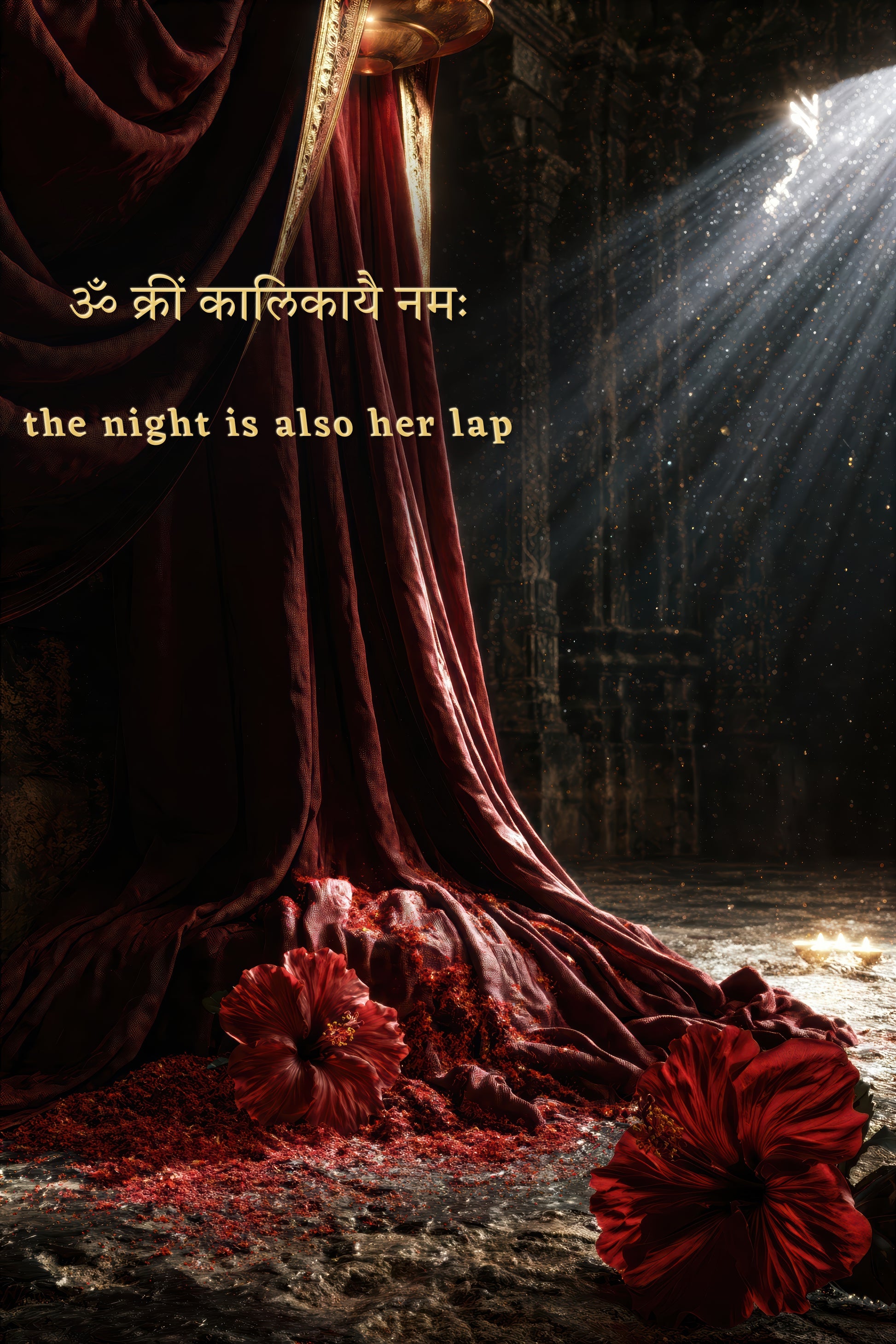 Kali কালী | A Door of Light — Blessing Edition - DuppyArt devotional digital print