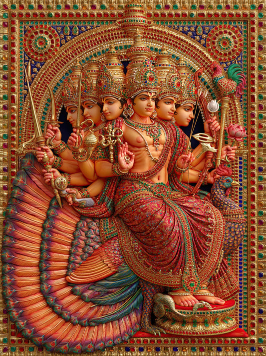 Kartikeya कार्तिकेय | Shanmukha, Lord of the Six Faces | Digital Download