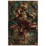 Ganesha गणेश | Grace in Motion | Aluminium Print