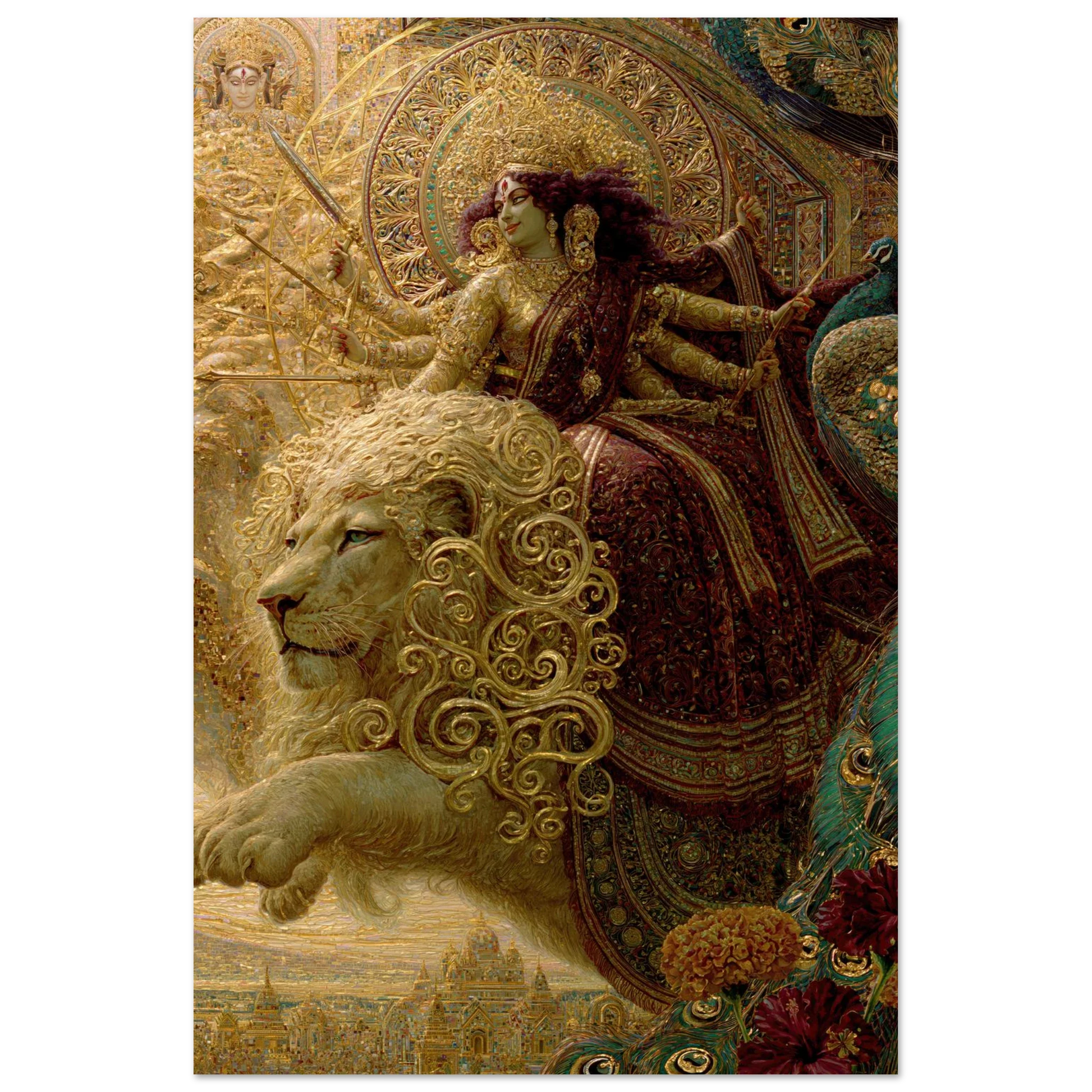 Durga — The Throne After Victory