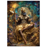 Yama यम | The Judge — The Elder King | Aluminium Print