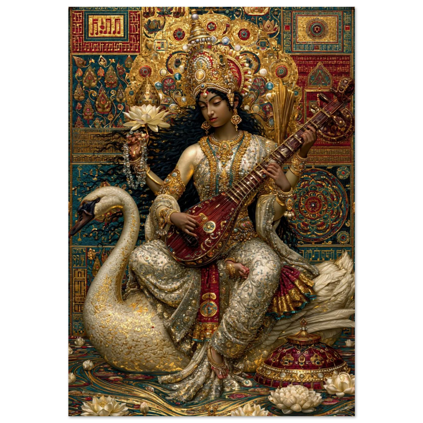 Saraswati — The Mosaic of Knowing