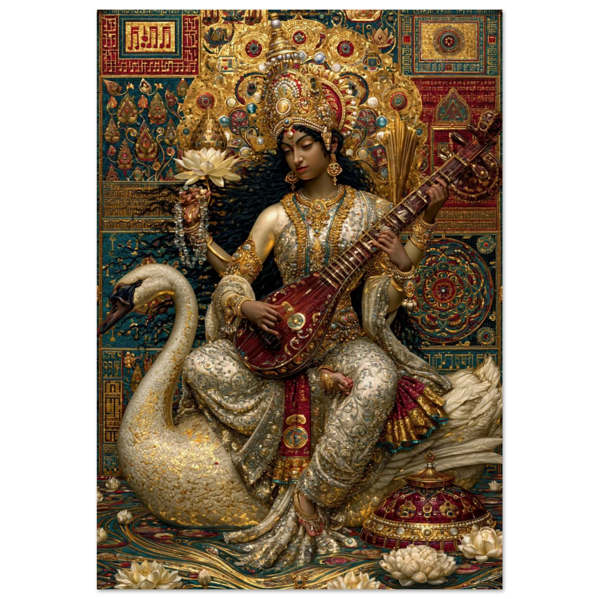 Saraswati — The Mosaic of Knowing