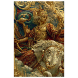 Indra इन्द्र | Rider of the Storm | Aluminium Print