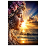 Lakshmi लक्ष्मी | The Light at Daybreak | Aluminium Print