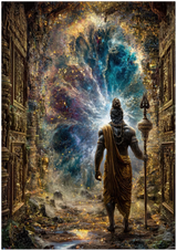 Yama यम | Dharma Raja — The Final Truth | Museum Poster