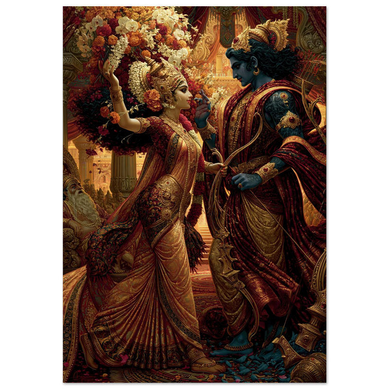 Sri Ram — Rama and Sita — Two Halves of Dharma