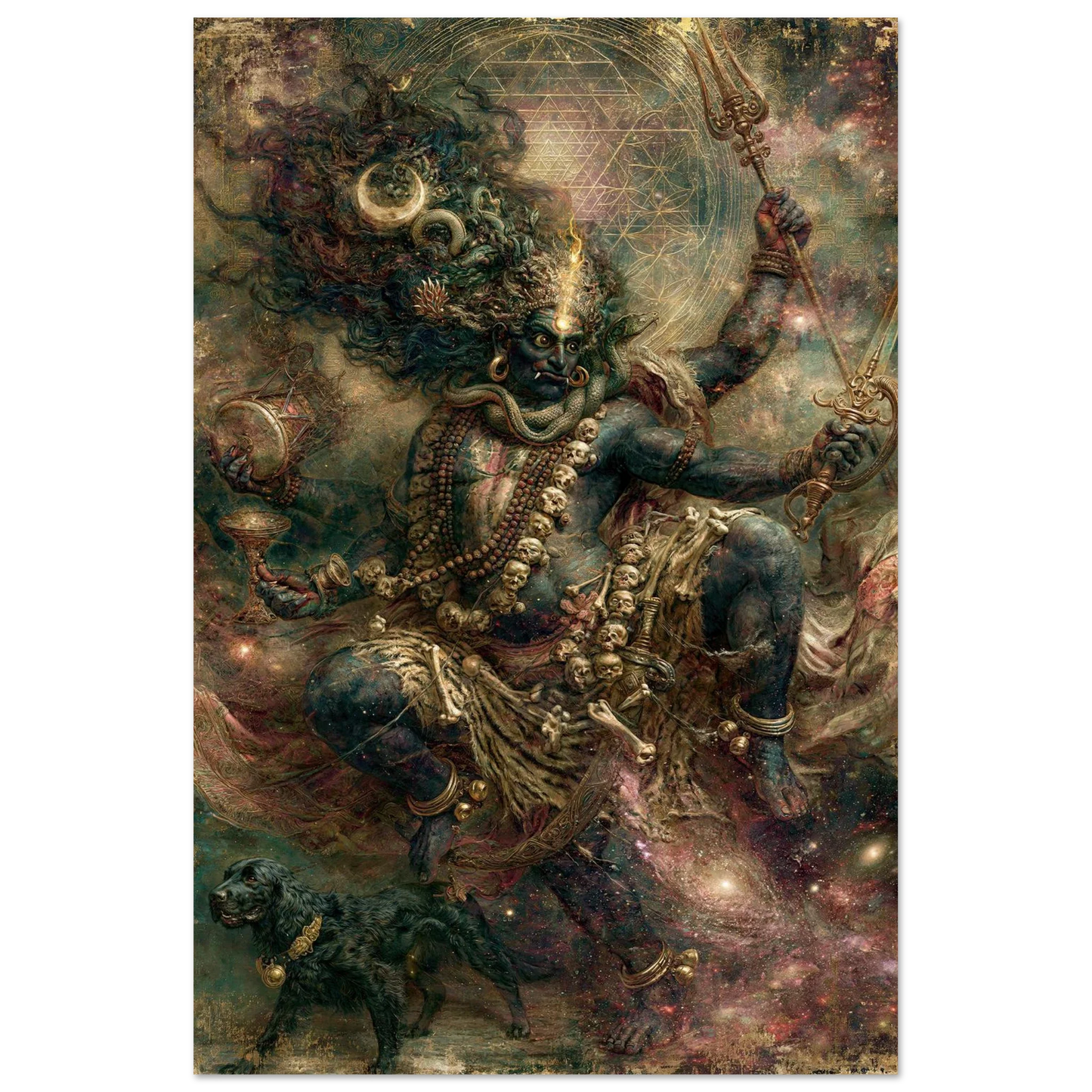 Nataraja — Bhairava — The Dance That Burns Illusion