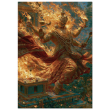 Agni अग्नि | Feeding the Sacred Fire | Museum Poster